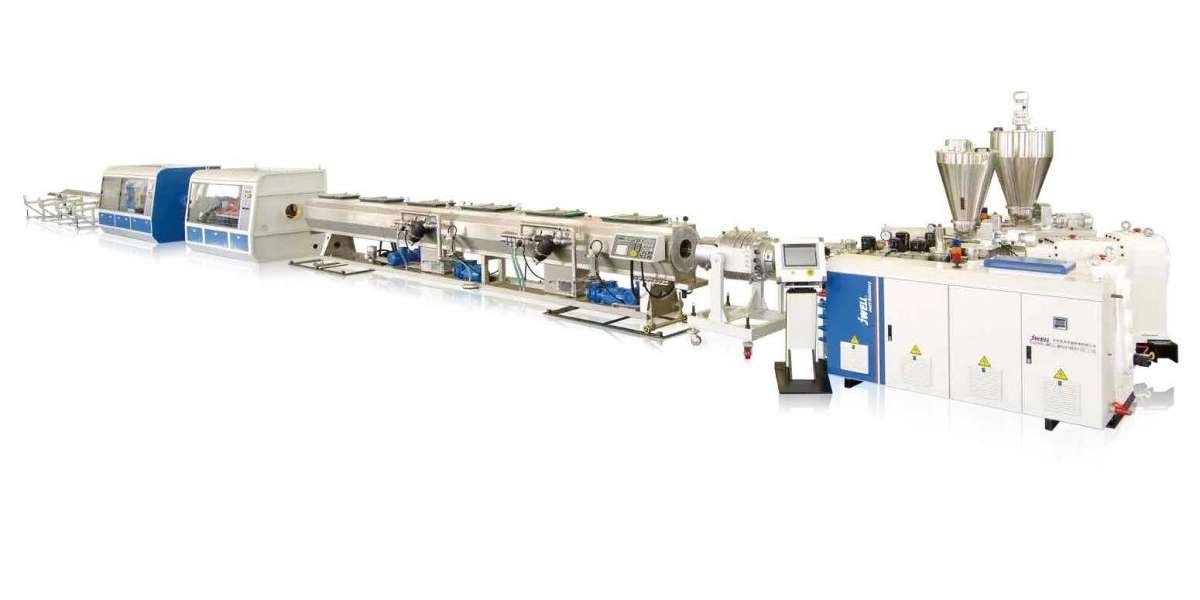 Features of PVC dual pipe extrusion production line