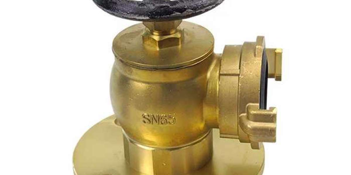 Manufacturing process of brass russian type fire hydrant valve