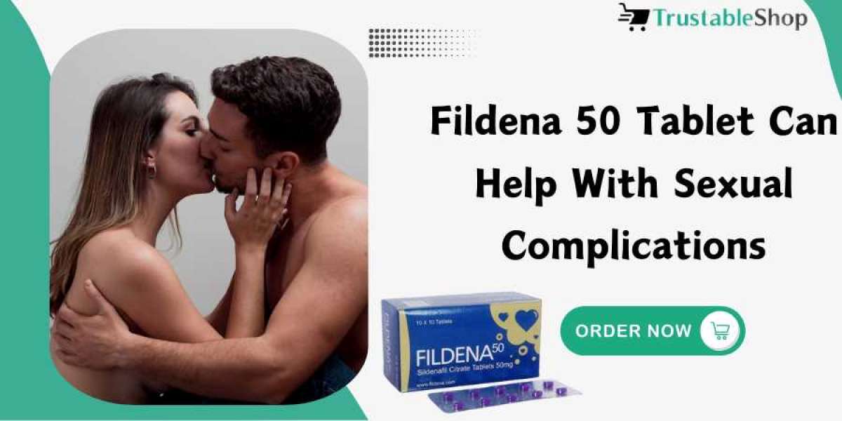Fildena 50 Tablet can help with sexual complications