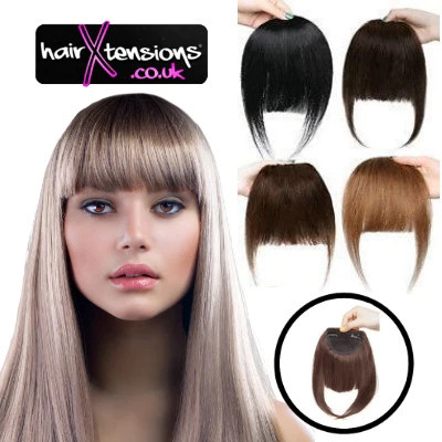 100% Human Remy Clip-In Fringe-Bang (#4 Chocolate Brown) Profile Picture