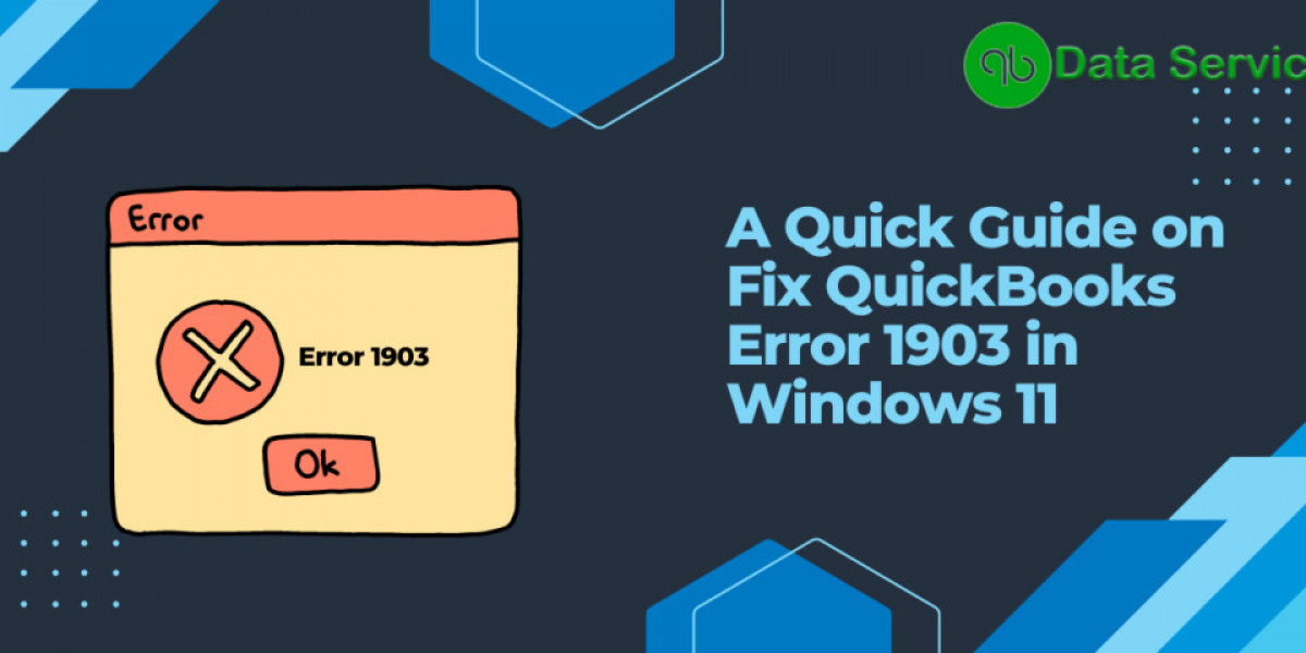 QuickBooks Error 1903: Troubleshooting and Solutions