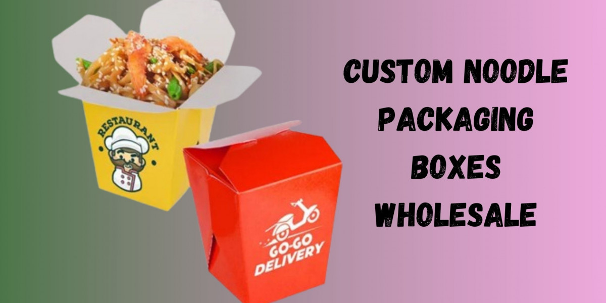 Unconventional Shapes And Sizes In Custom Printed Noodle Boxes Design