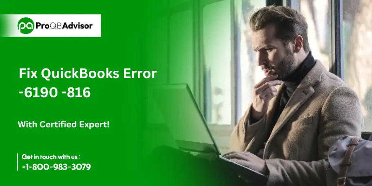 How to Fix QuickBooks Error 6190 816?