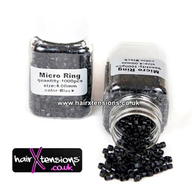 1000 Black Micro-Rings 4 MM (NON-SILICON) Profile Picture