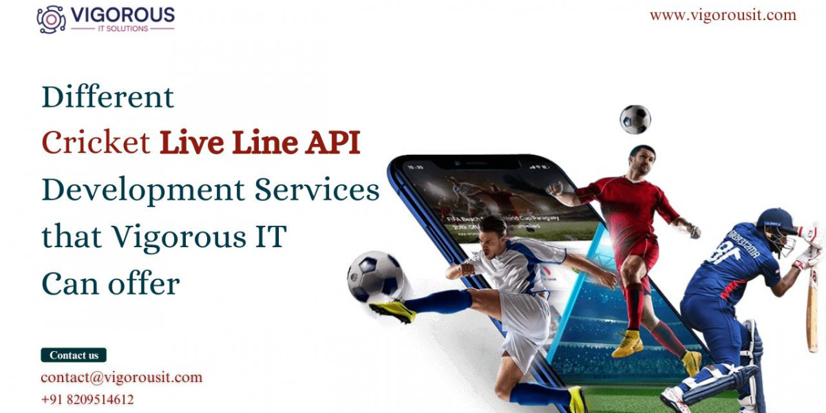 Different Cricket Live Line API Development Services that Vigorous IT Can offer