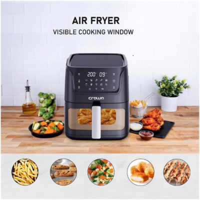 Crownline: Restaurant-Quality Crisp at Home with Crownline AF-397 Air Fryer Innovative Technology