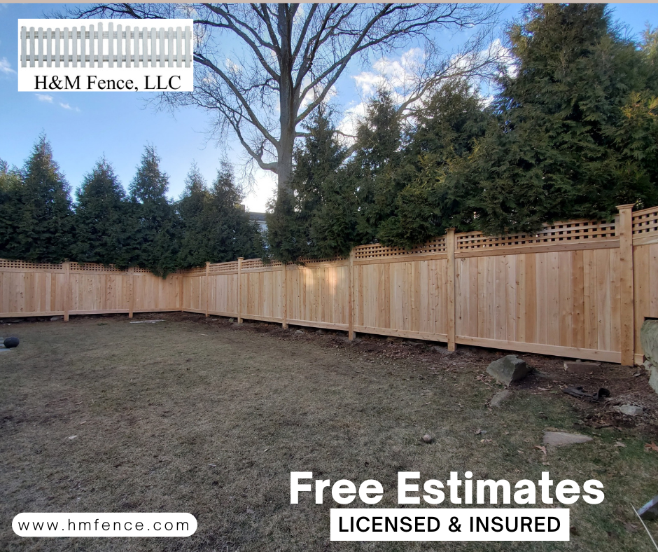 Trash Enclosure & AC Fence Connecticut | H&M Fence, LLC