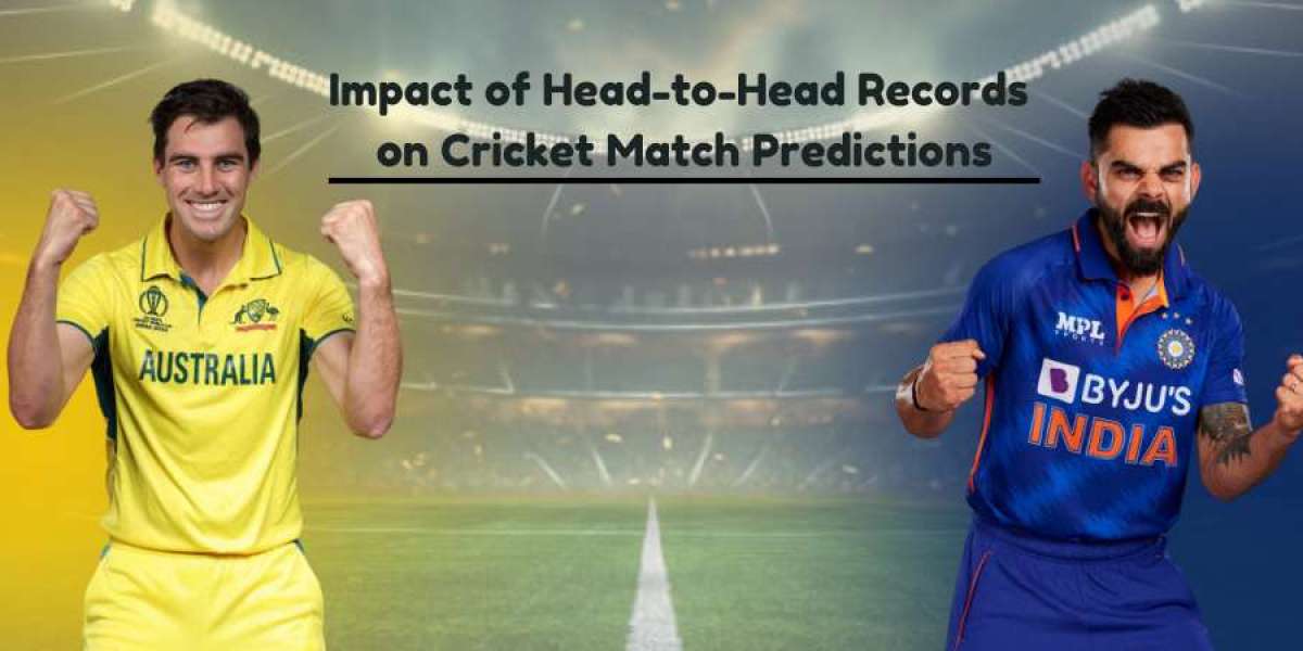 How do head-to-head records impact cricket match predictions?