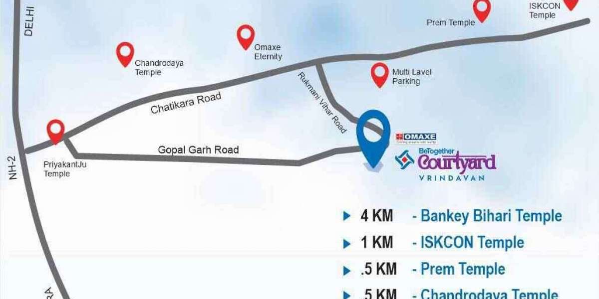 Prime Location of Omaxe Mall in Rukmani Vihar, Vrindavan