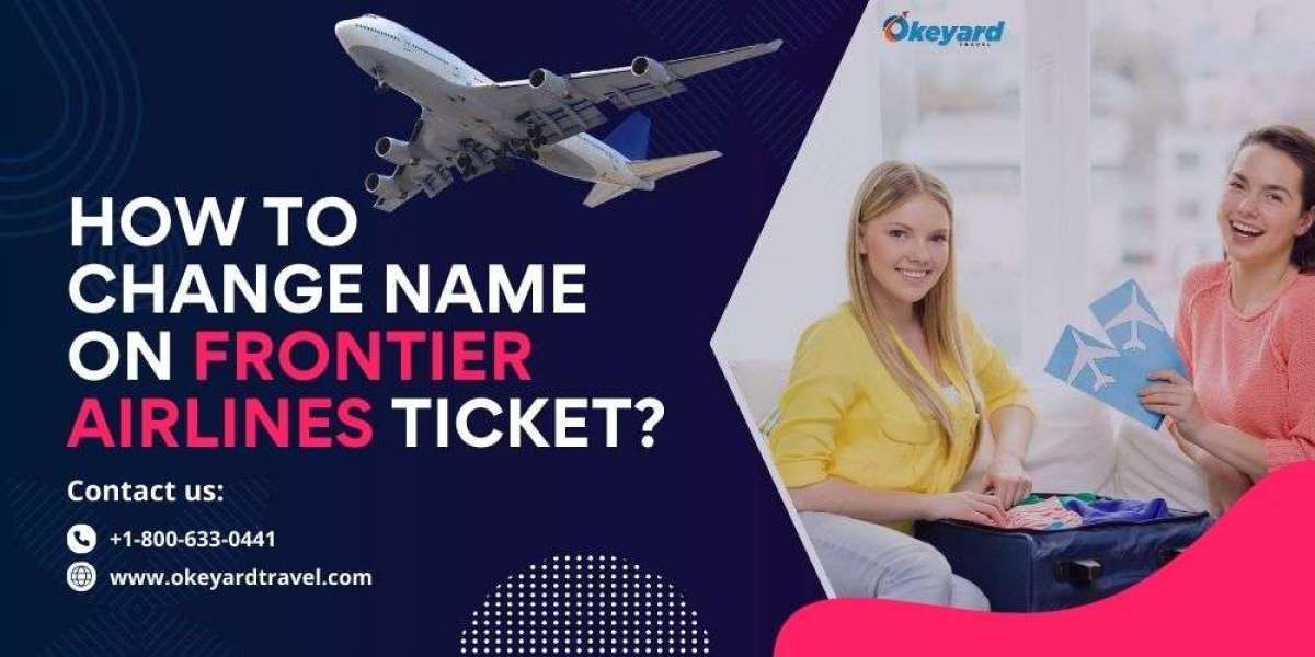 How To Change Name On Frontier Airlines Ticket?