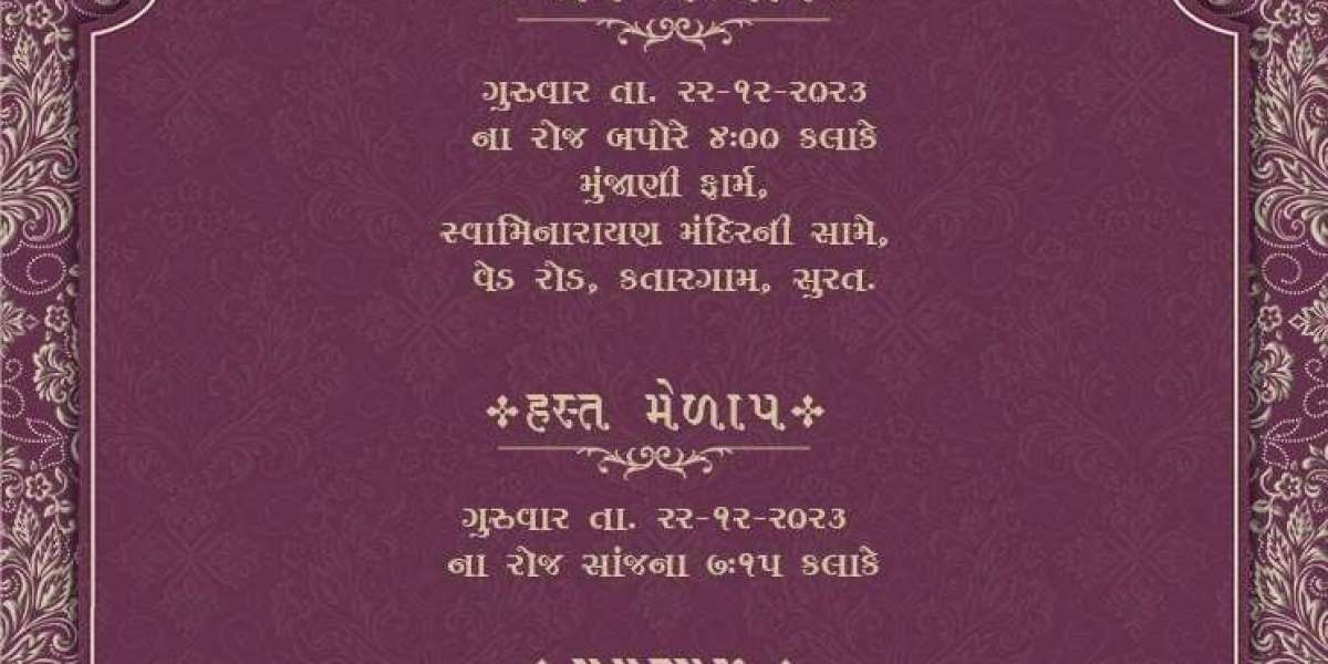 Crafting the Perfect Kankotri: A Guide to Gujarati Wedding Invitations