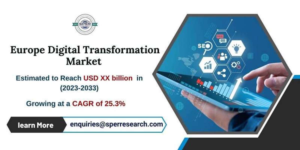 Europe Digital Transformation Market Size, and Share, Growth, Rising Trends, Revenue, CAGR Status, Challenges, Opportuni