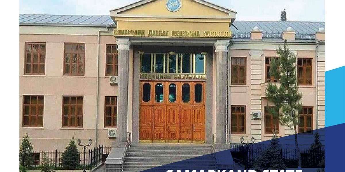 What is the primary language of instruction at the Samarkand State Medical Institute?