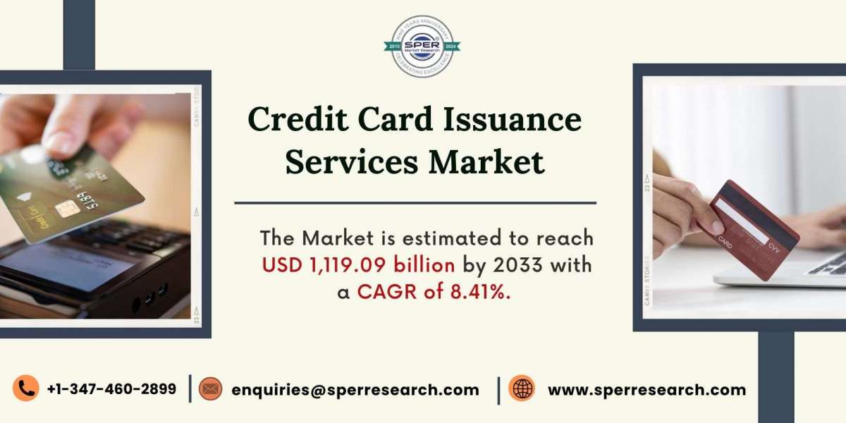 Credit Card Issuance Services Market Analysis: Growing CAGR and Opportunities through 2033 – SPER Market Research