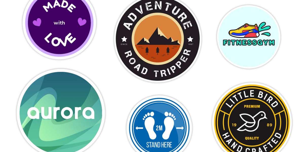 Elevate Your Brand with Custom Round Stickers