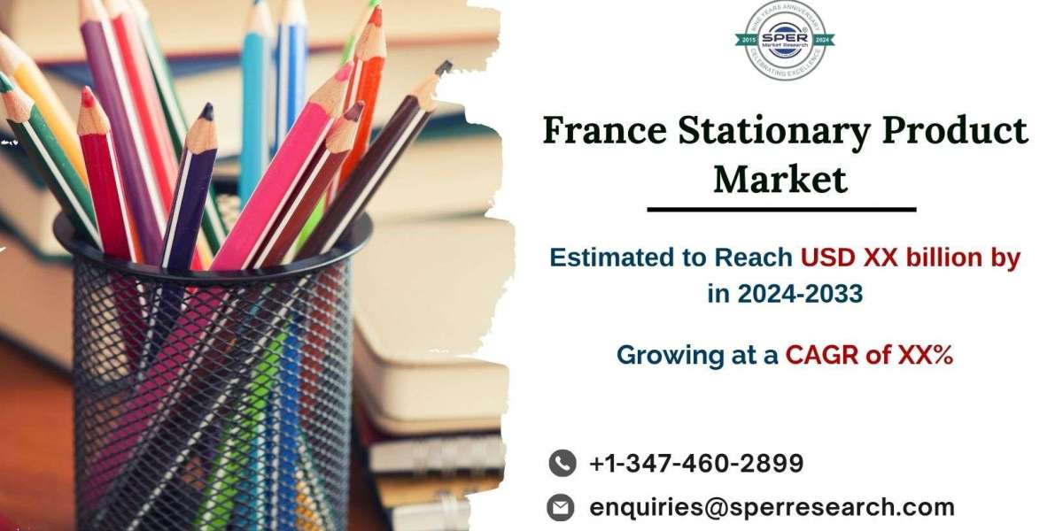 France Stationery Products Market expected to witness growth, reaching USD XX billion by 2033 at a CAGR of XX%