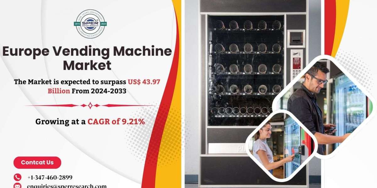 Europe Vending Machine Market Trends 2024, Size, Revenue, Key Players, Challenges, Opportunities, and Forecast till 2033