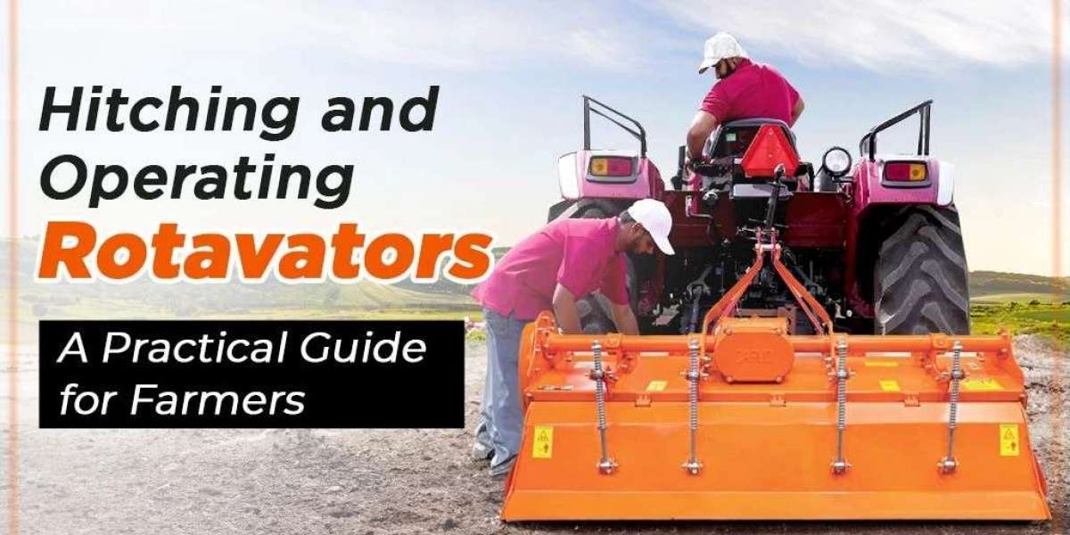 How To Attach a Rotavator with Tractors.