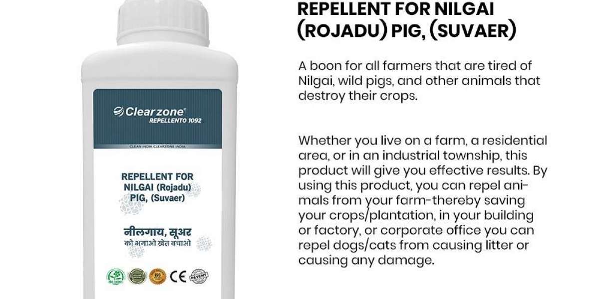 Use Repellento 1092 to Keep Nilgai, Suar Away