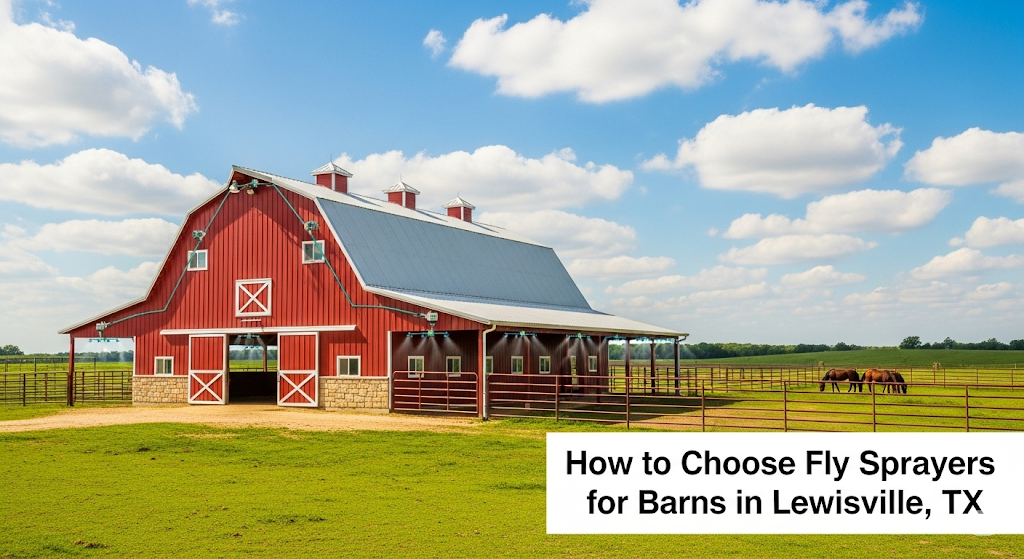How to Choose the Best Fly Sprayers for Barns in Lewisville, TX