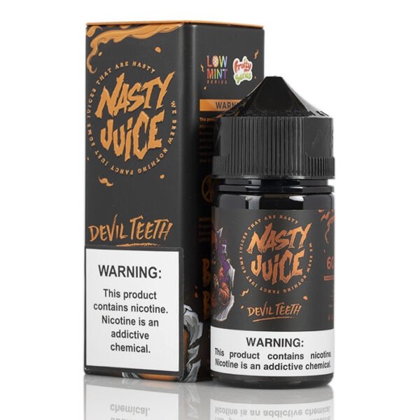 NASTY JUICE E LIQUID 60 ML 6 MG DEVIL TEETH - Circle City Smokes