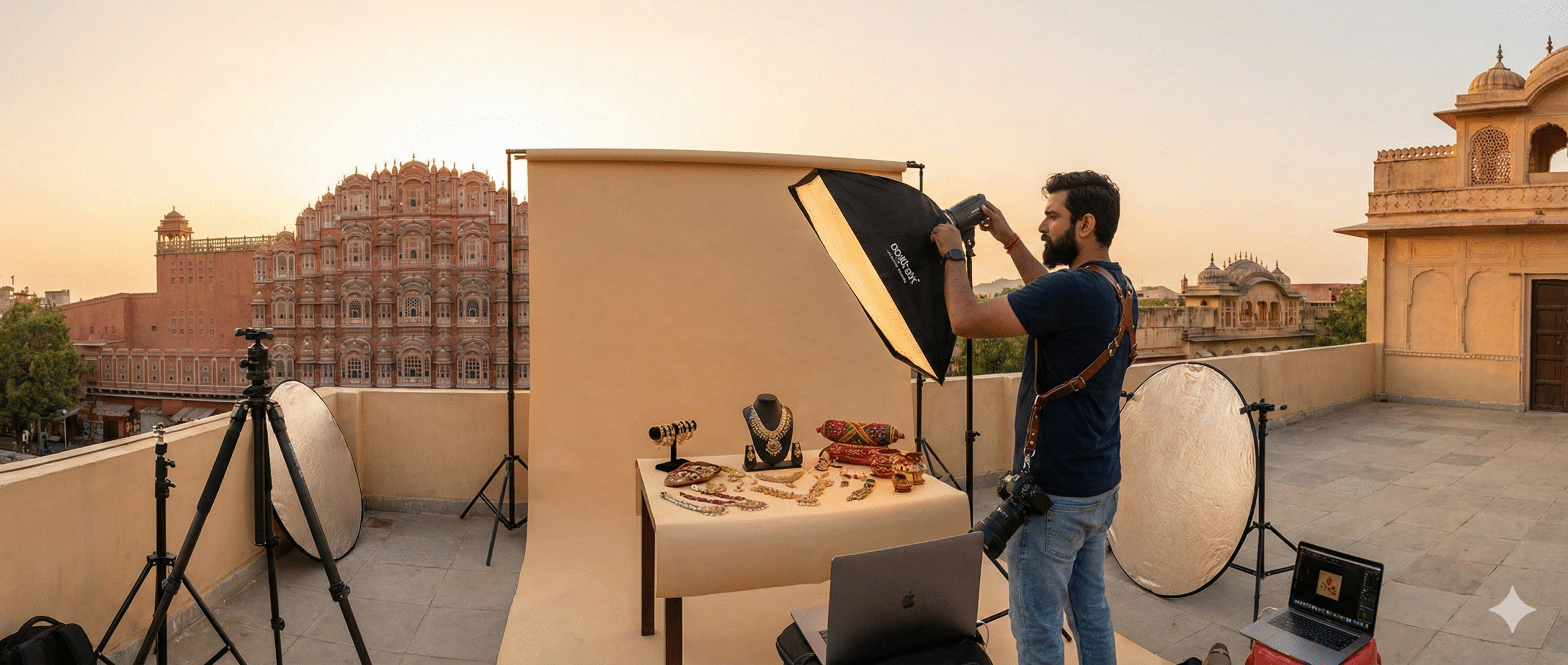How the Best Photographer in Jaipur Handles Professional Product Photoshoots