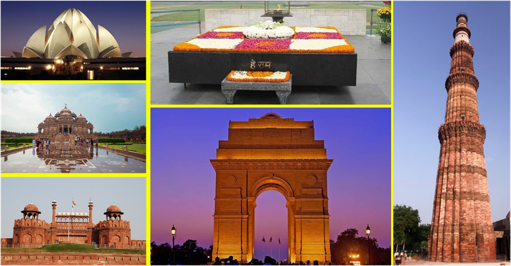 Delhi Sightseeing Bus Booking - Delhi Agra Tour Package by Bus - Incredible Bharat