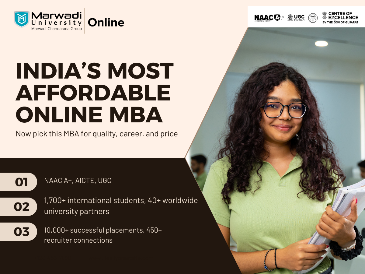 Cheapest Online MBA Programs in India 2025 | Low Fees, High Value