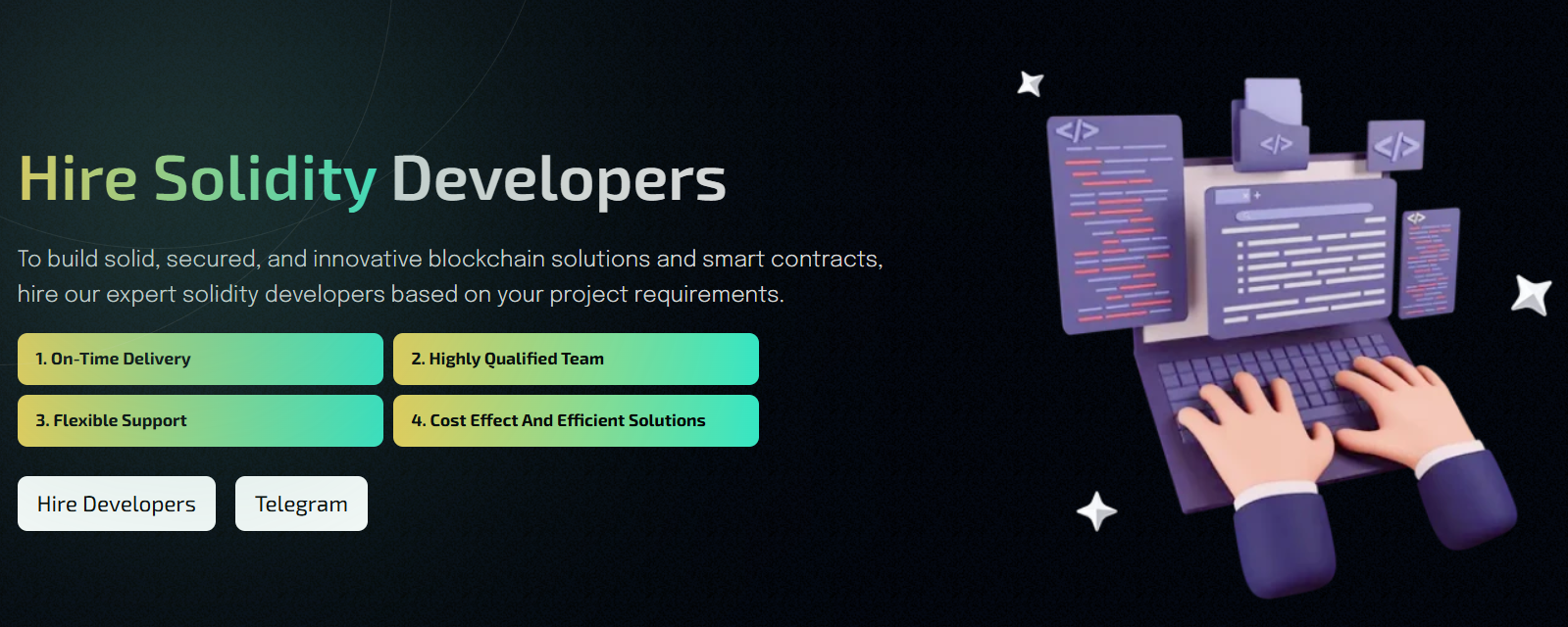 Hire Solidity Developers | Hire Dedicated Solidity Developers