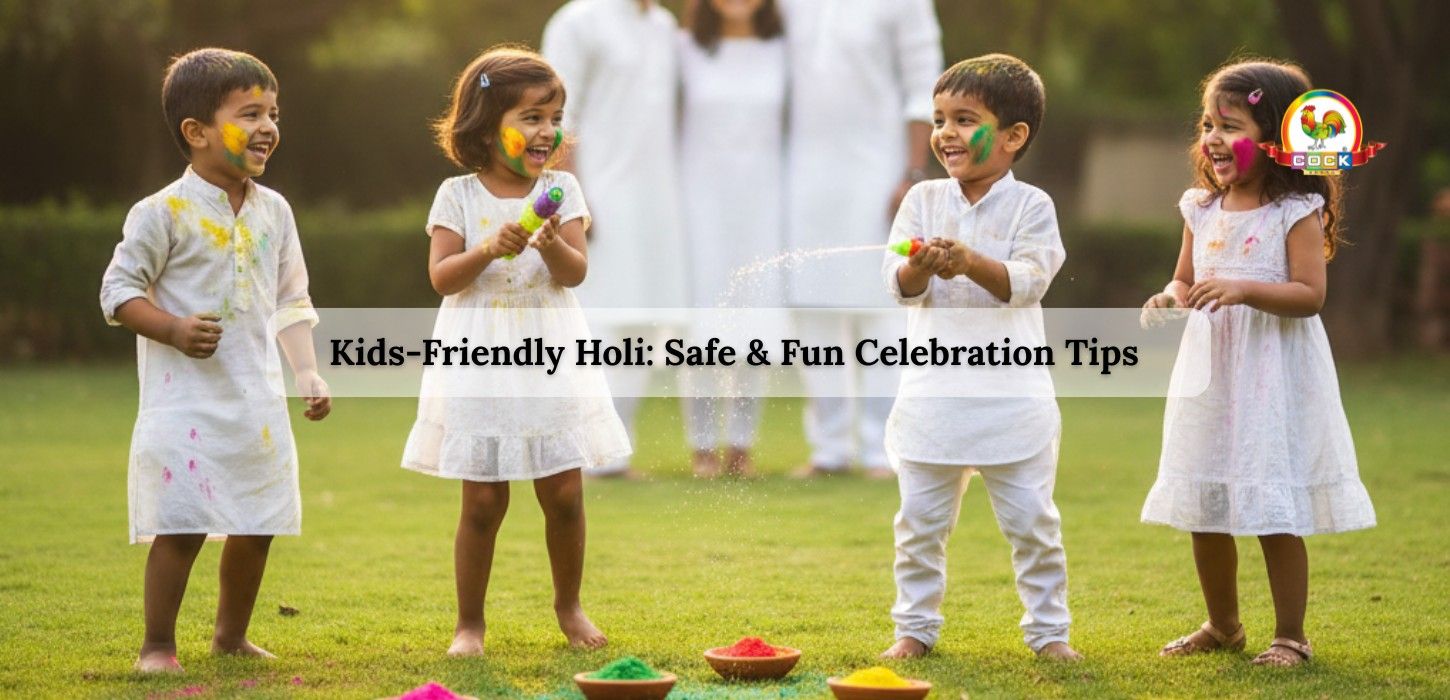 Kids-Friendly Holi: Safe & Fun Celebration Tips for Parents