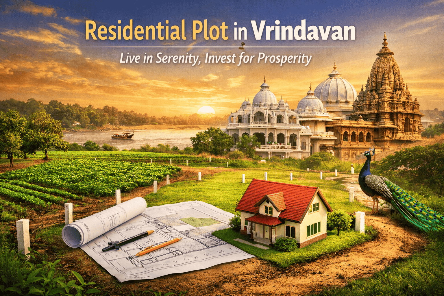 Residential Plot in Vrindavan: A Complete Guide to Peaceful Living...