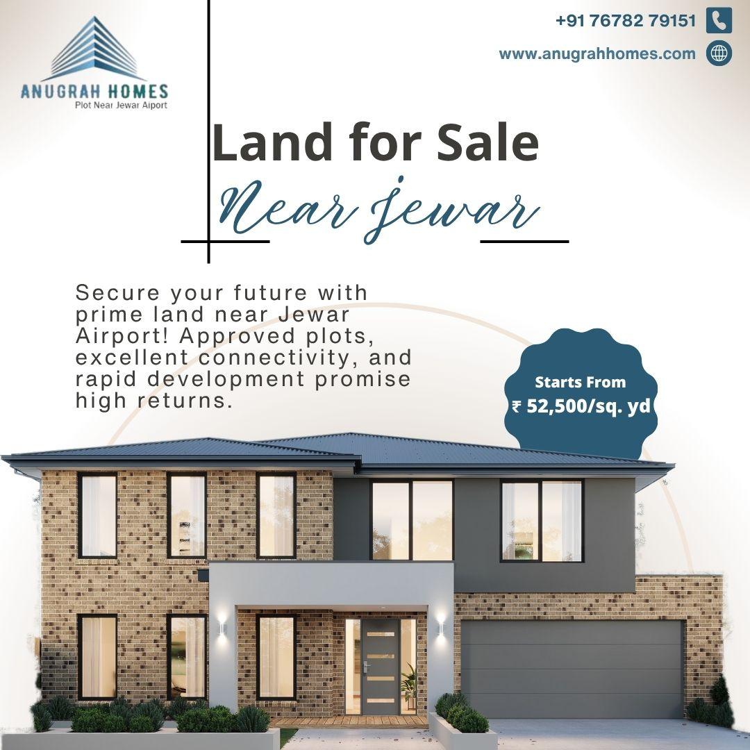 Buy Land Near Jewar Airport – Is This the Right Time to...