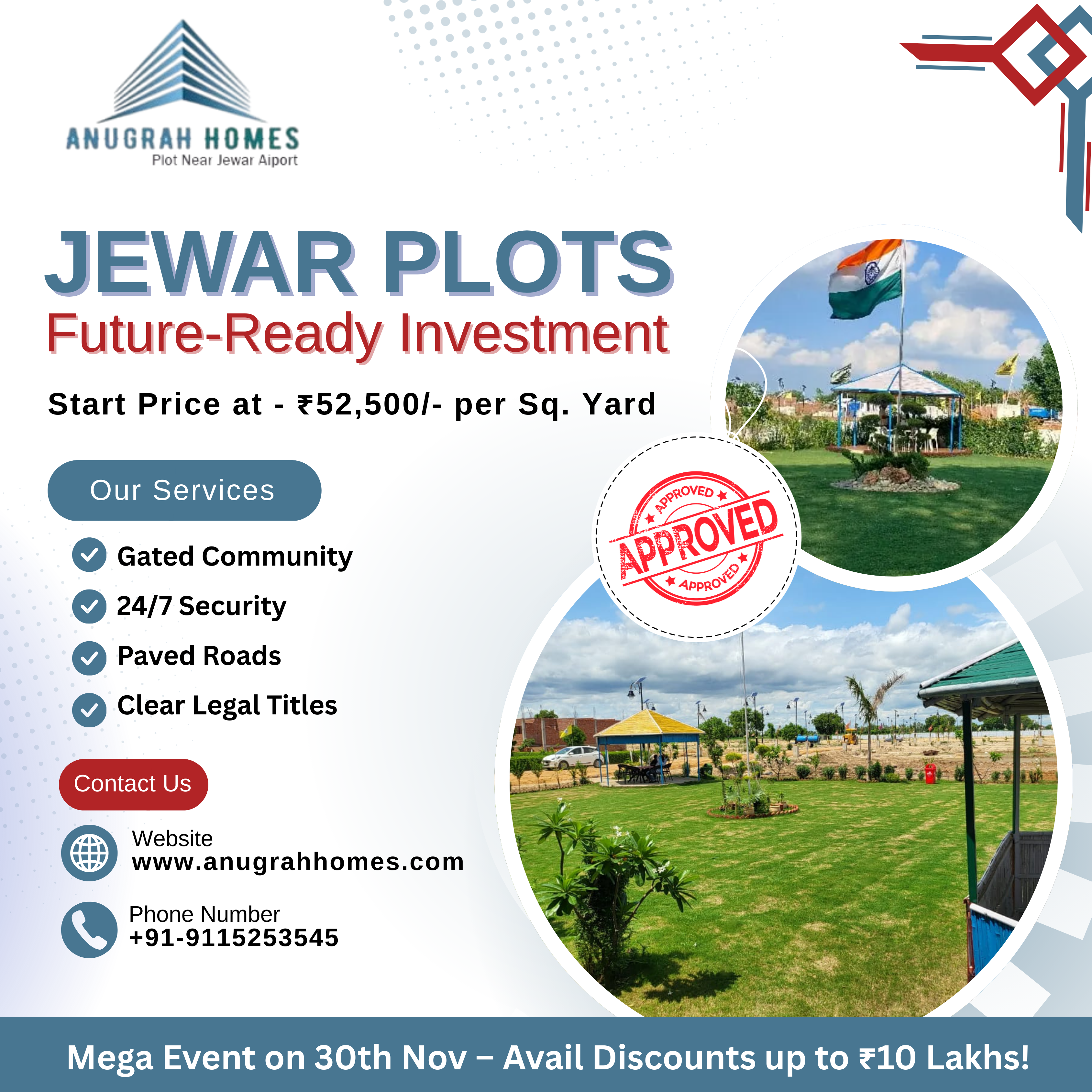 Buy Land near Jewar Airport: A Smart Move for Today & Tomorrow...
