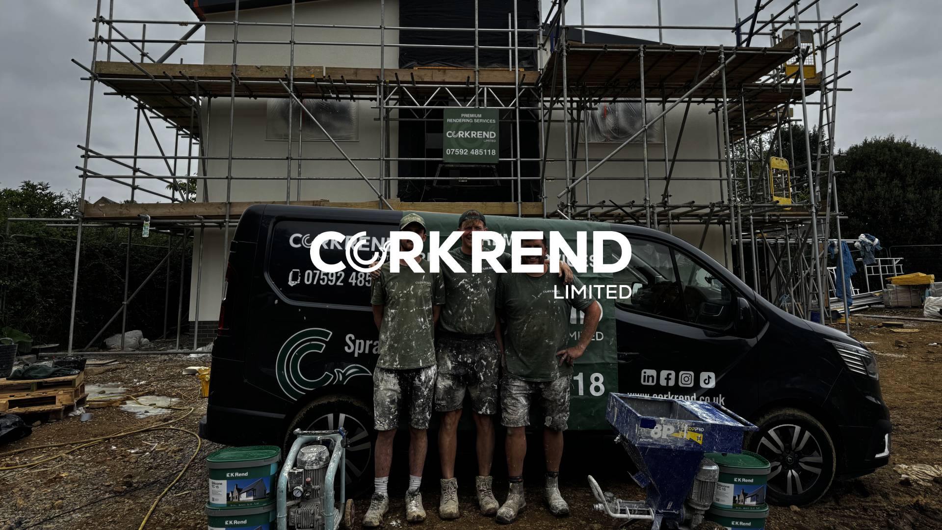 Spray Cork Render Milton Keynes | FREE NO OBLIGATION QUOTE