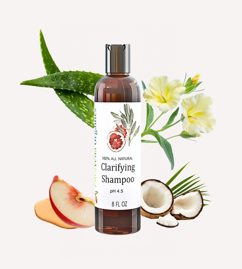 PuraVeda Hair Clarifying Shampoo - Removes Buildup Effectively