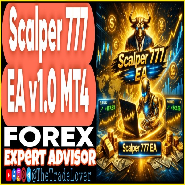 Scalper 777 EA v1.0 MT4 (Works on Build 1471) | Forex Robot | MT4 Expert Advisor - The Trade Lovers