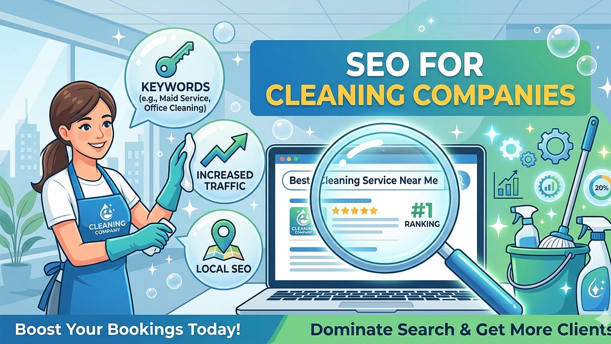 SEO FOR CLEANING COMPANIES