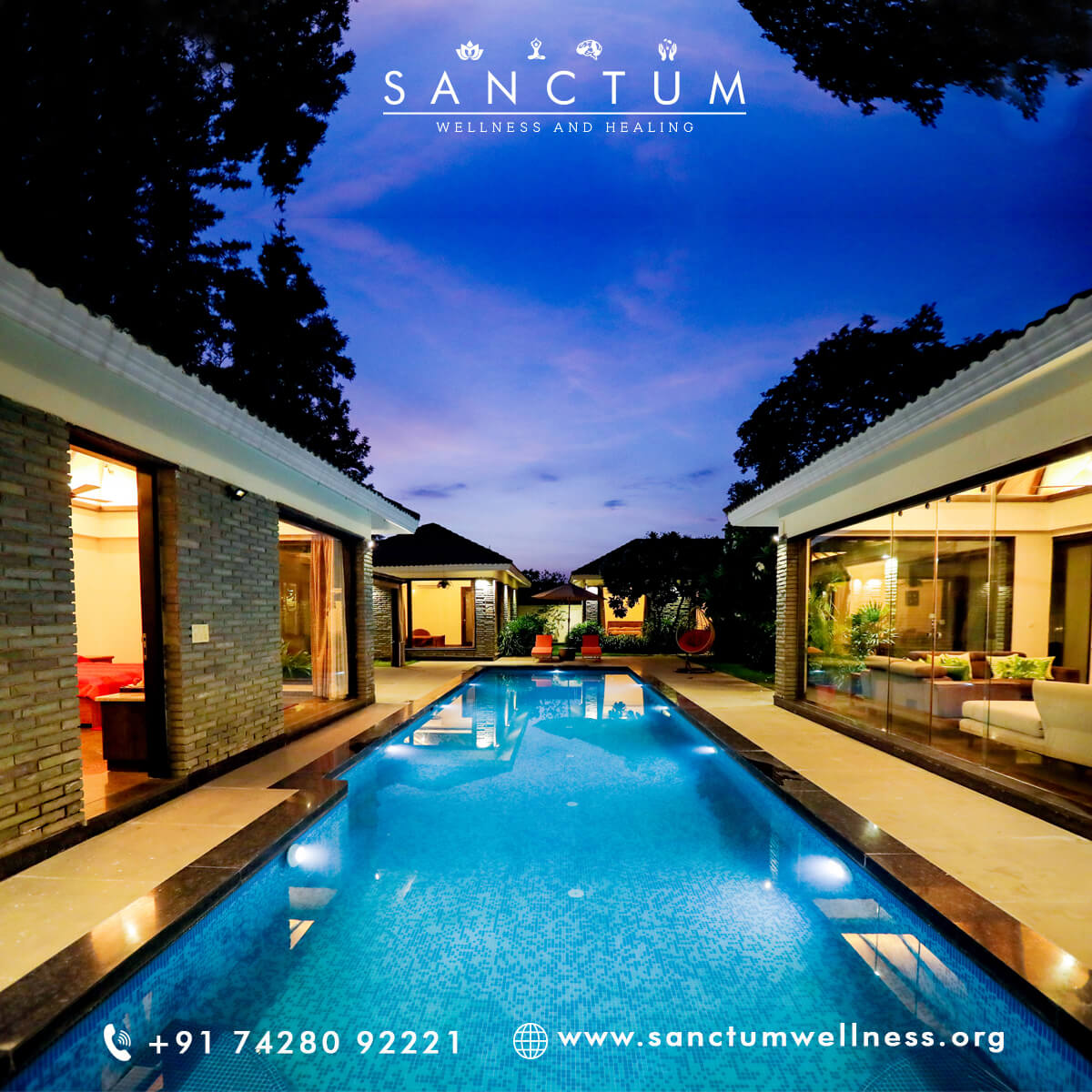 Holistic Wellness Therapy Center India | Sanctum Wellness