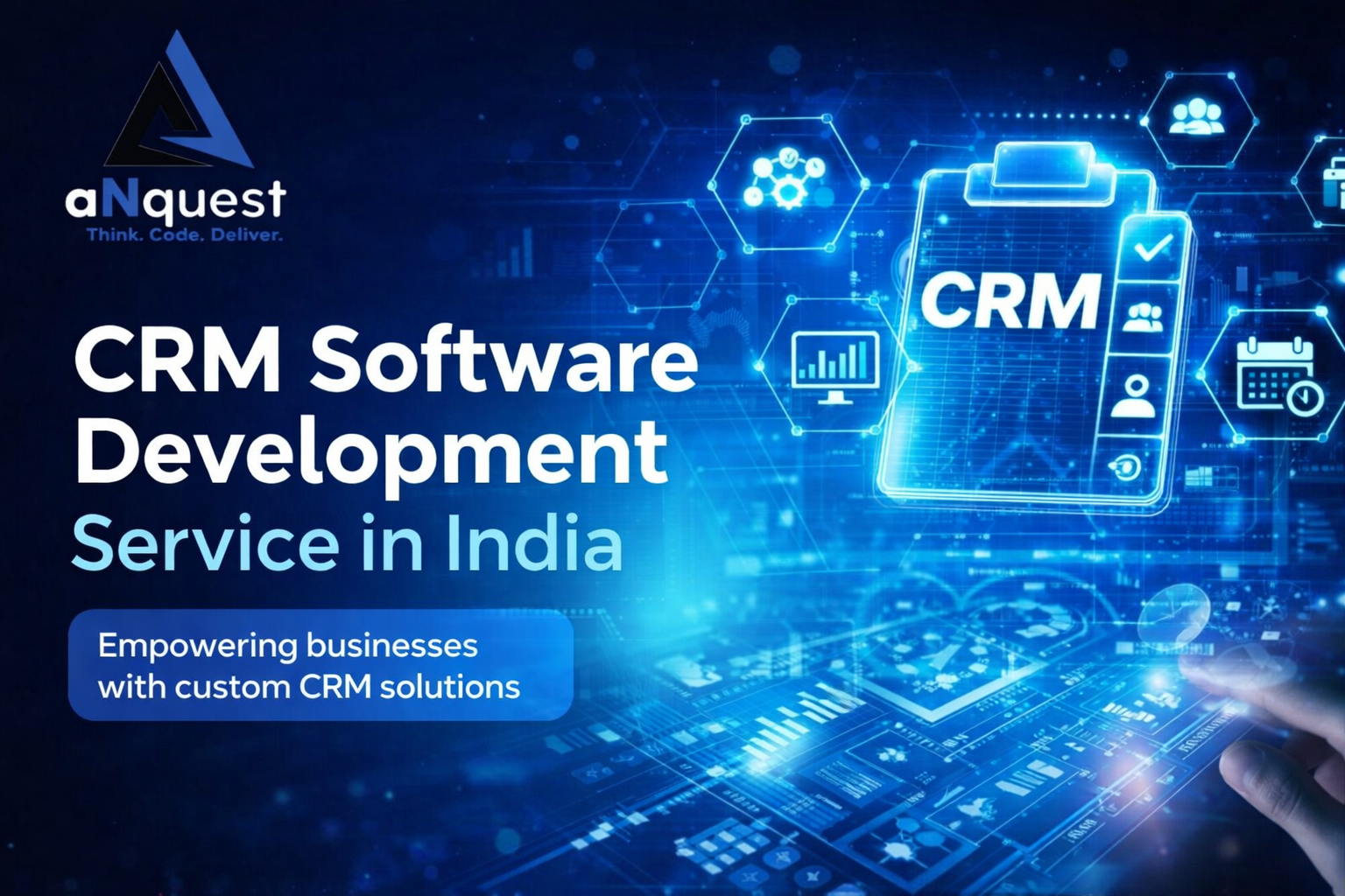 Top CRM Software Development Company in India | aNquest Media - Bulk Post Ads