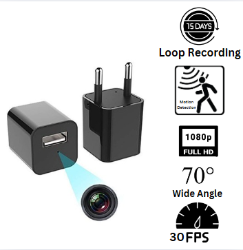 1080P HD Mini USB Wall Charger Spy Camera Spy World
