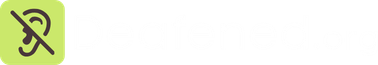 ASL American Sign Language | Deafened Organization