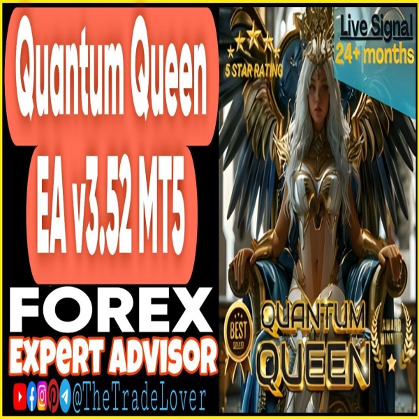 Quantum Queen EA v3.52 MT5 (Works on Build 5660) | Forex Robot | MT5 Expert Advisor - The Trade Lovers