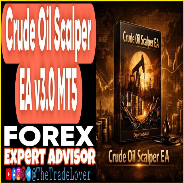 Crude Oil Scalper EA v3.0 MT5 (Works on Build 5660+) | Forex Robot | MT5 Expert Advisor - The Trade Lovers