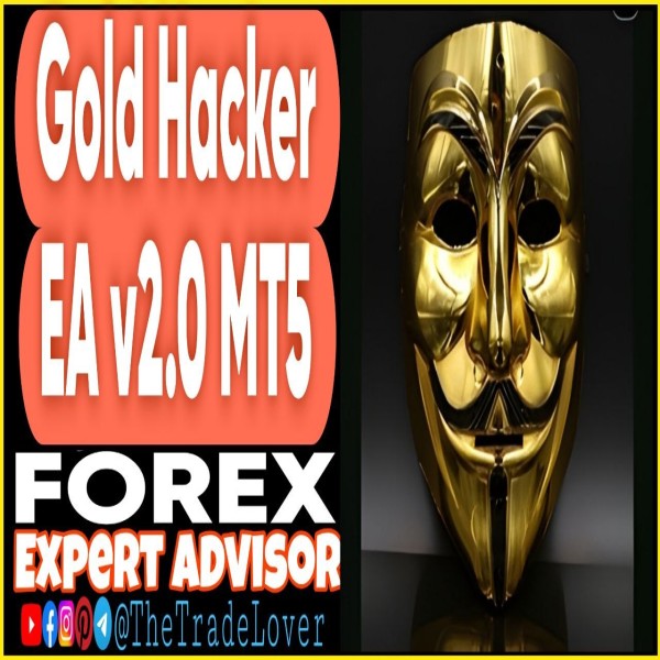 GOLD Hacker EA v2.0 MT5 (Works on Build 5660) | Forex Robot | MT5 Expert Advisor - The Trade Lovers