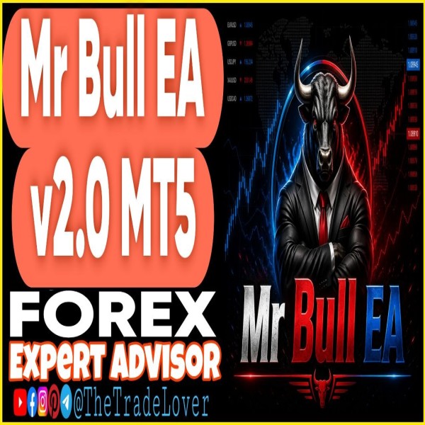 Mr Bull EA v2.0 MT5 + Presets (Works on Build 5800) | Forex Robot | MT5 Expert Advisor - The Trade Lovers
