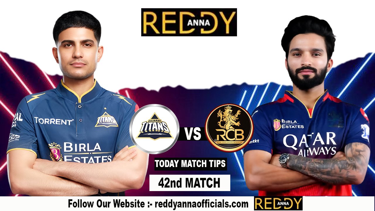 GT vs RCB IPL 2026: Playoff Race & Top Spot | Reddy Anna ID