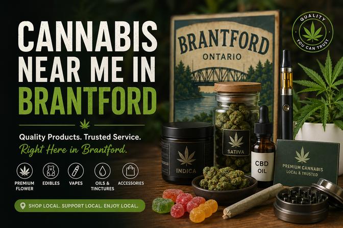 Find the Best Cannabis Near Me in Brantford | Articles | Tonik Cannabis