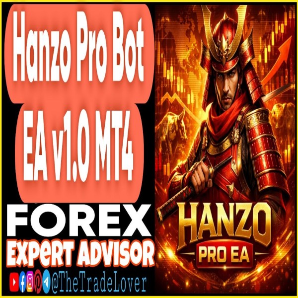 Hanzo Pro Bot EA v1.0 MT4 (Works on Build 1471) | Forex Robot | MT4 Expert Advisor - The Trade Lovers