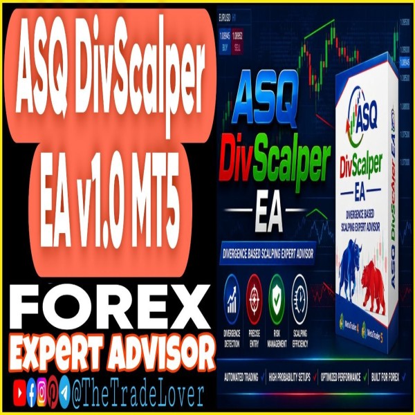 ASQ DivScalper EA v1.0 MT5 + Presets (Works on Build 5800) | Forex Robot | MT5 Expert Advisor - The Trade Lovers