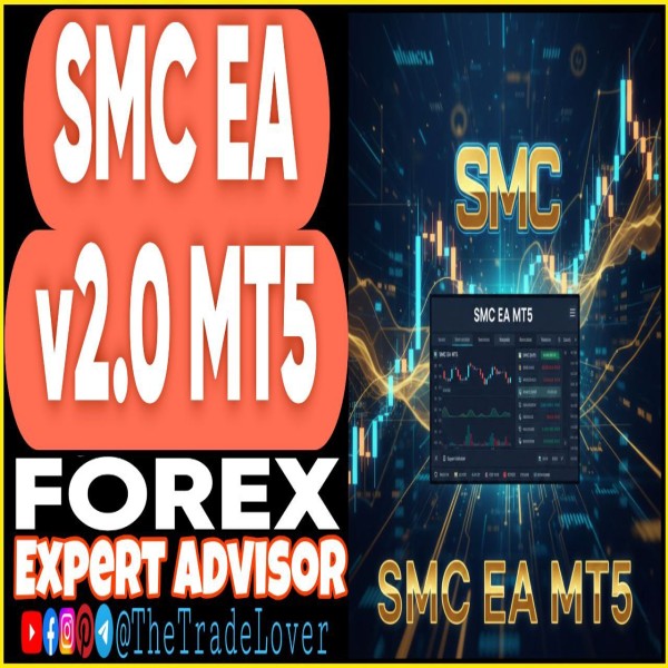 SMC EA v2.0 MQ5 Source Code (Works on Build 5660) | Forex Robot | MT5 Expert Advisor - The Trade Lovers